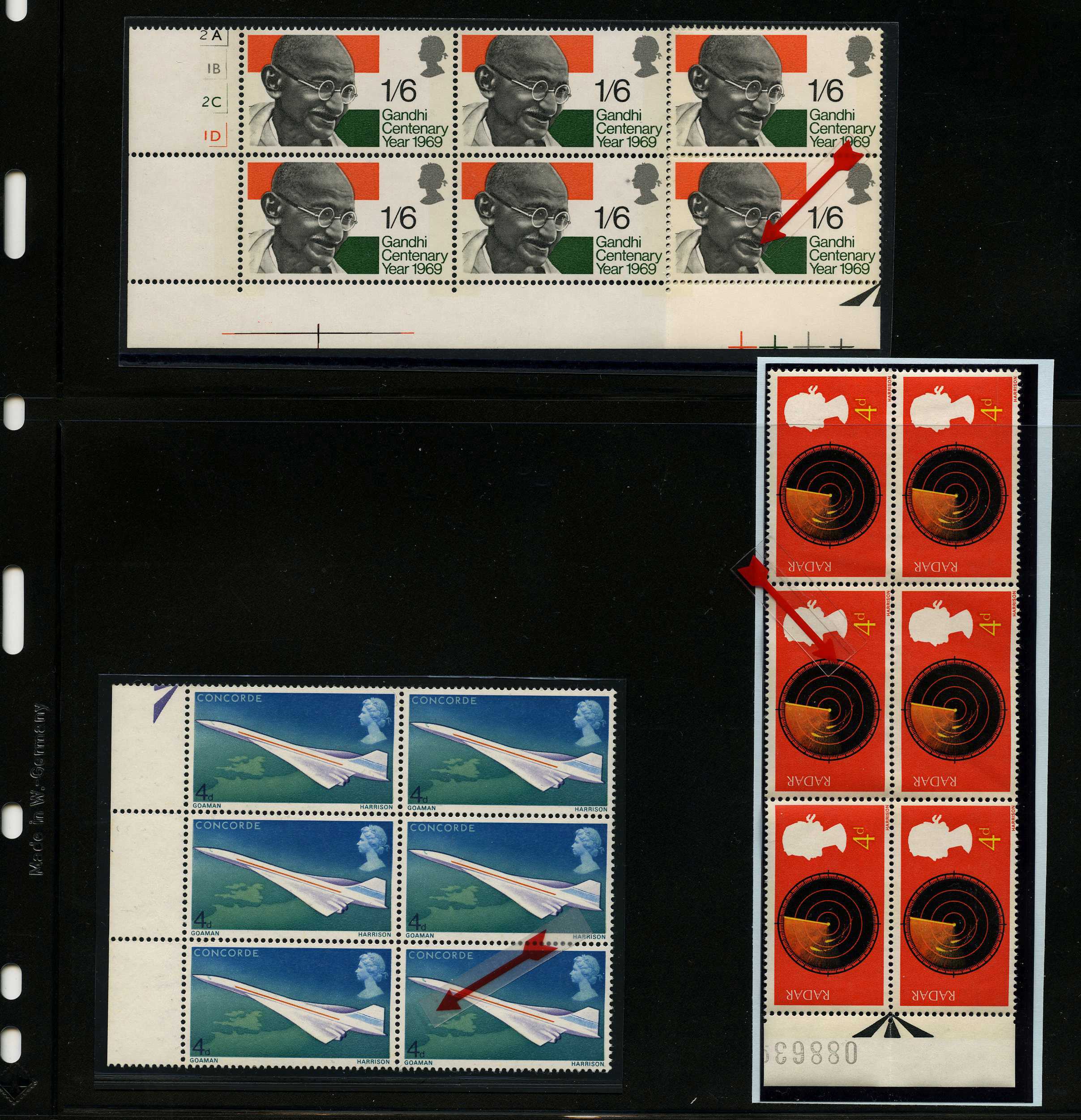 QEII varieties, including 1967 4d...