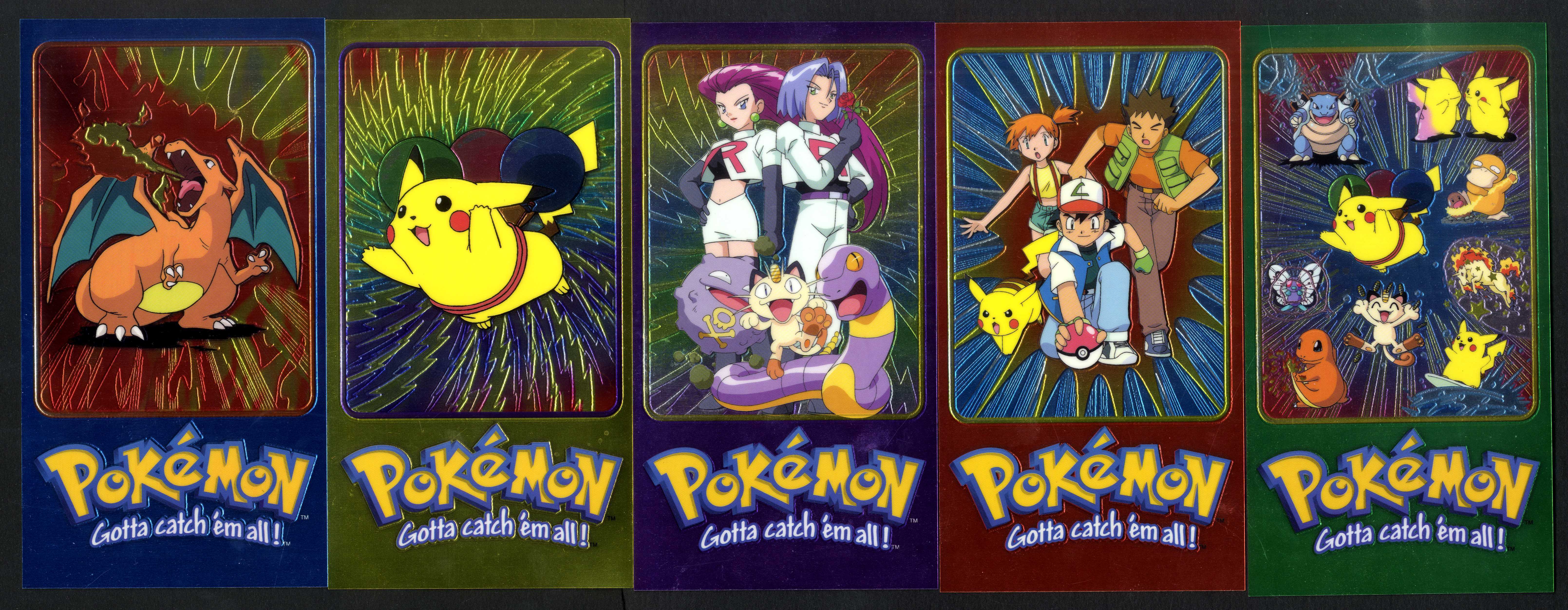 Pokémon TOPPS Jumbo Stickers - TV Animation Edition Series 2 - 5/5