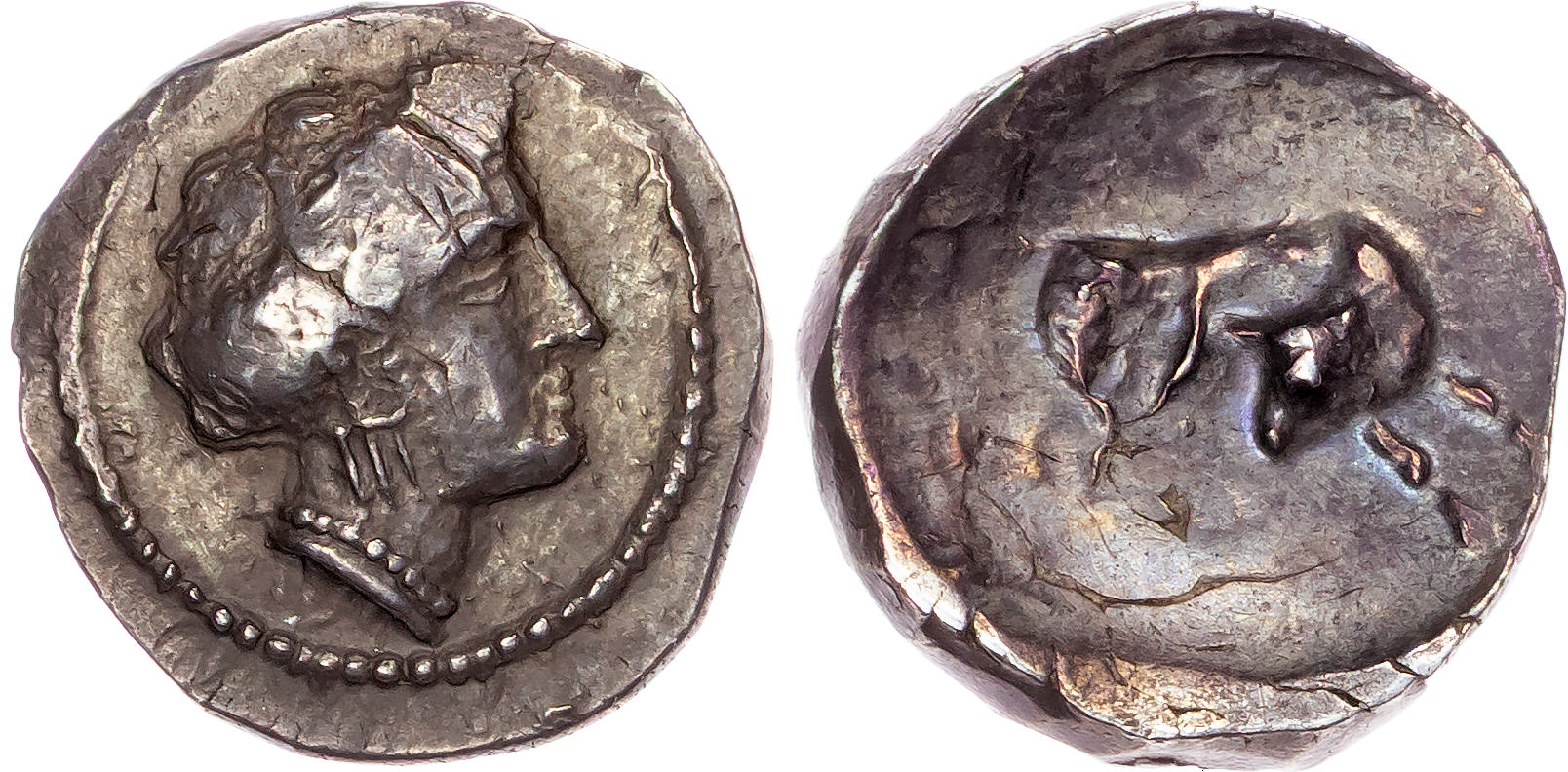 Crete, Gortyna (c. 300-286 BC) AR Drachm, 5.65g.