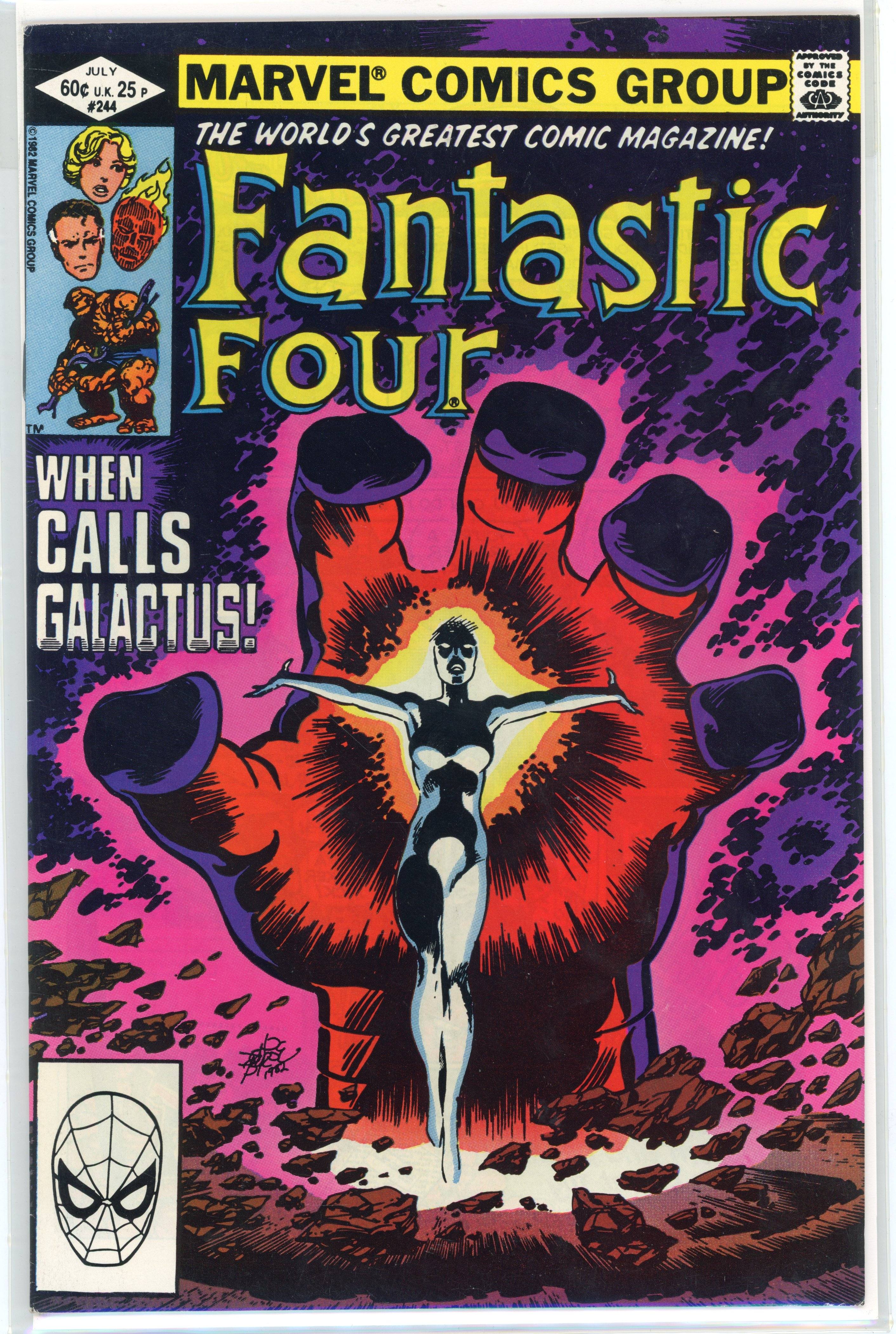 Fantastic Four #244 (Marvel Comics, 1982) First appearance of Nova