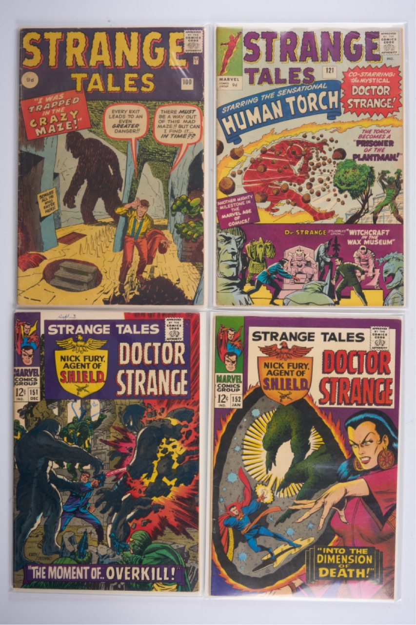 Strange Tales Volume 1 (Marvel Comics, 1962-1967) Bundle of 5