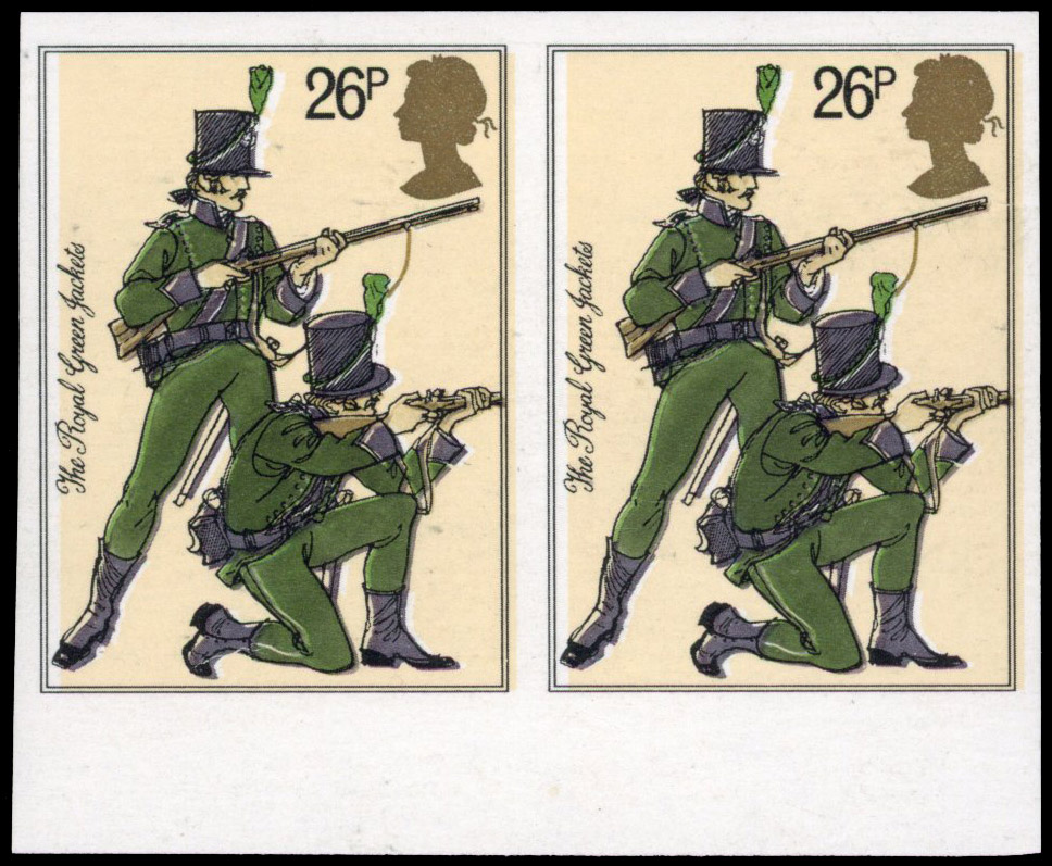 SG 1220a imperf pair 