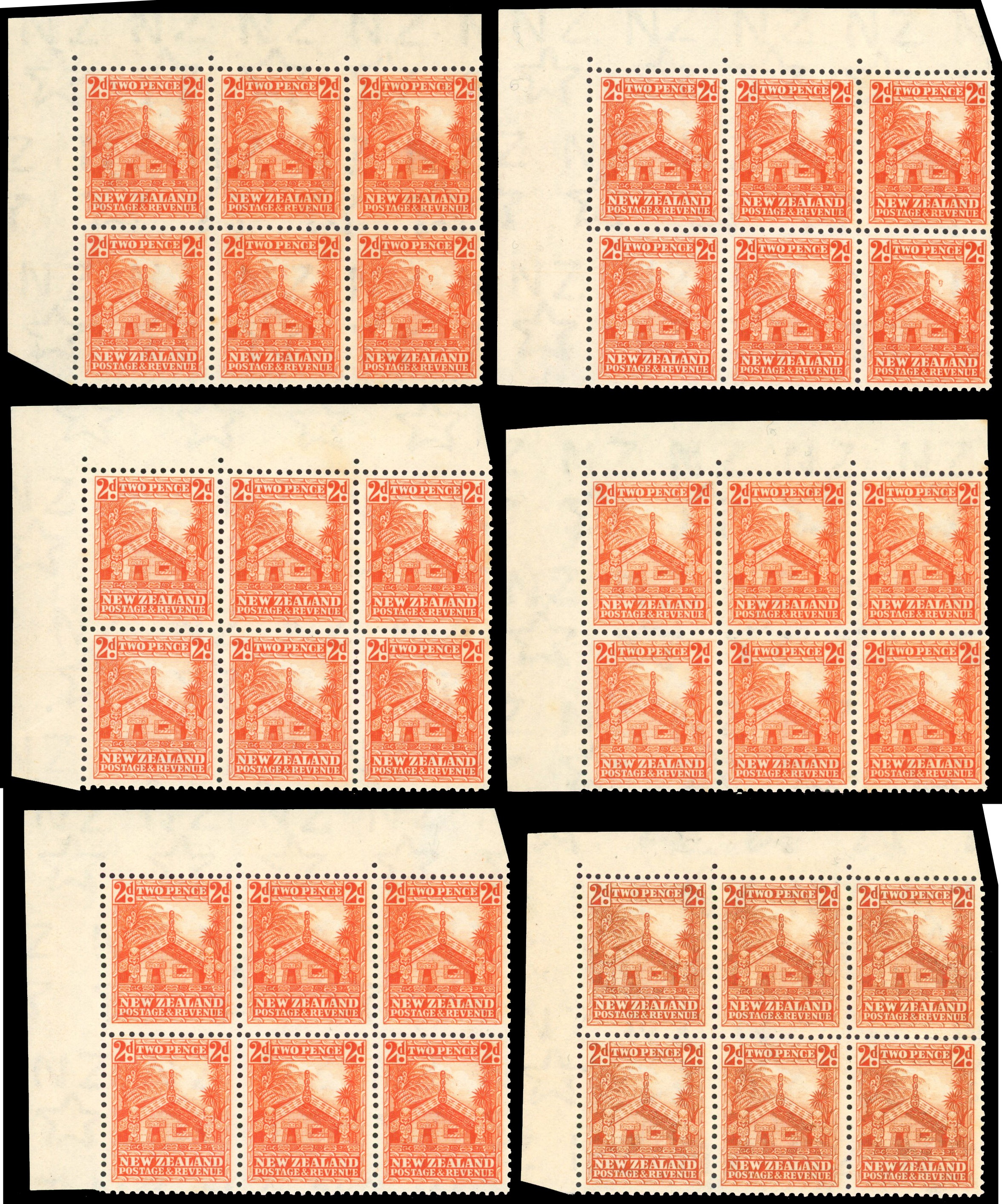 NZ SG 580 vars mint