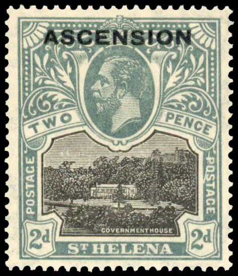 Ascension SG 4a mint