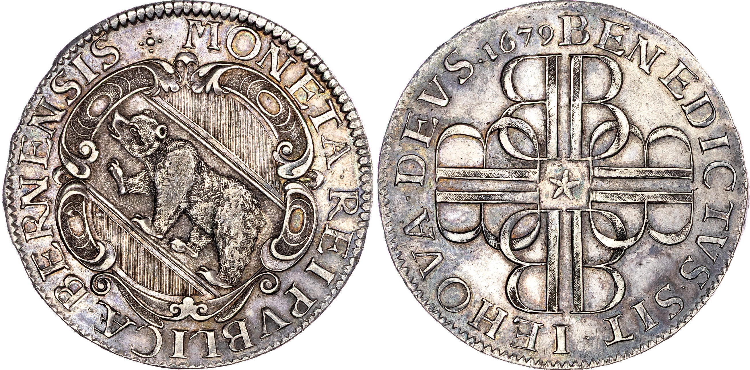 Switzerland, Bern, silver Taler, 1679