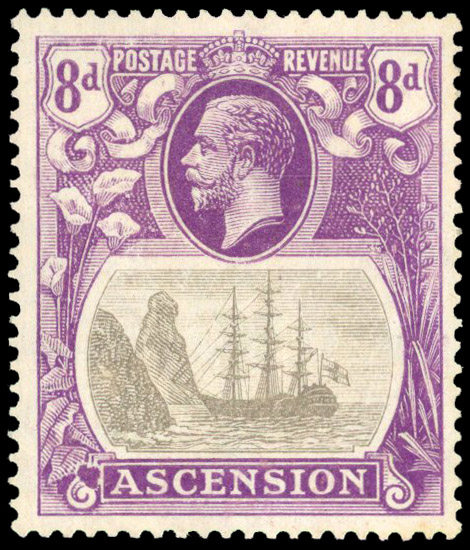 Ascension SG 17d mint