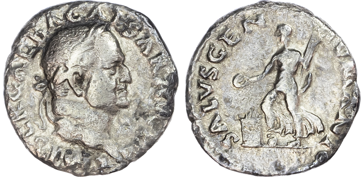 Galba (AD 68-69) AR Denarius, Rome, 2.85g.