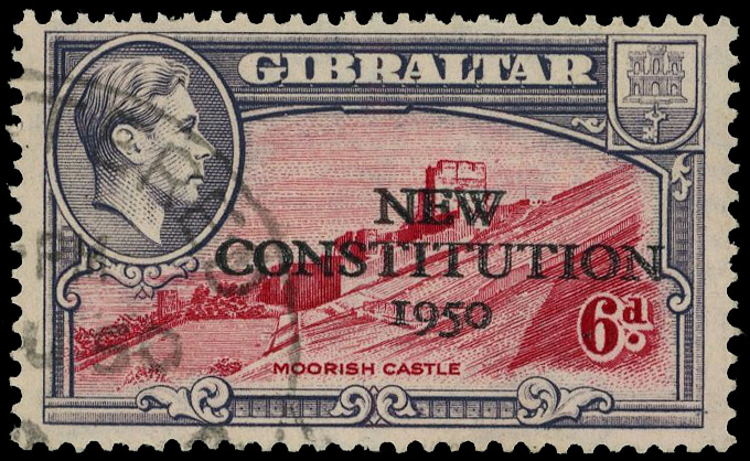 Gibraltar SG 142a used