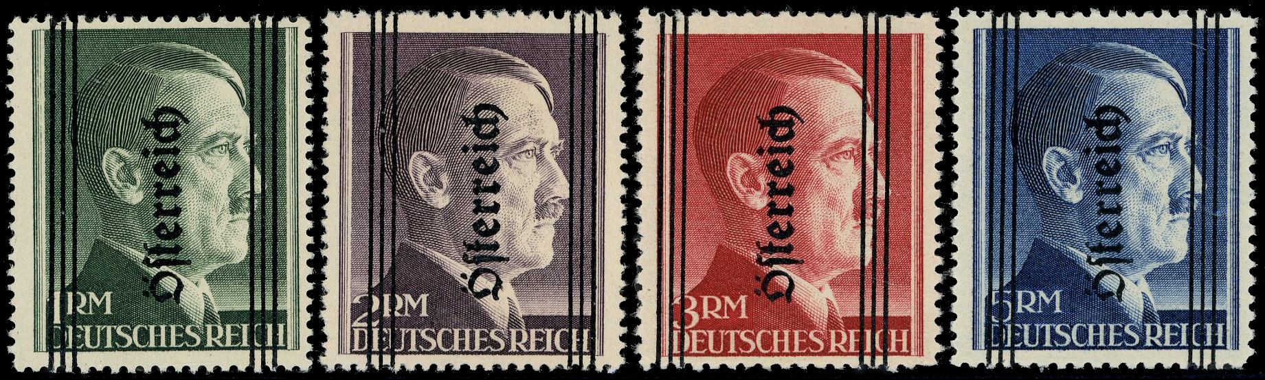 1945 Austria German Occupation SG 849-852