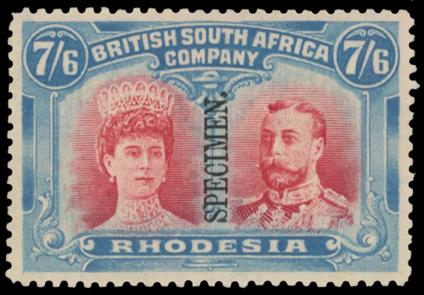 7/6d Specimen Extra Curl