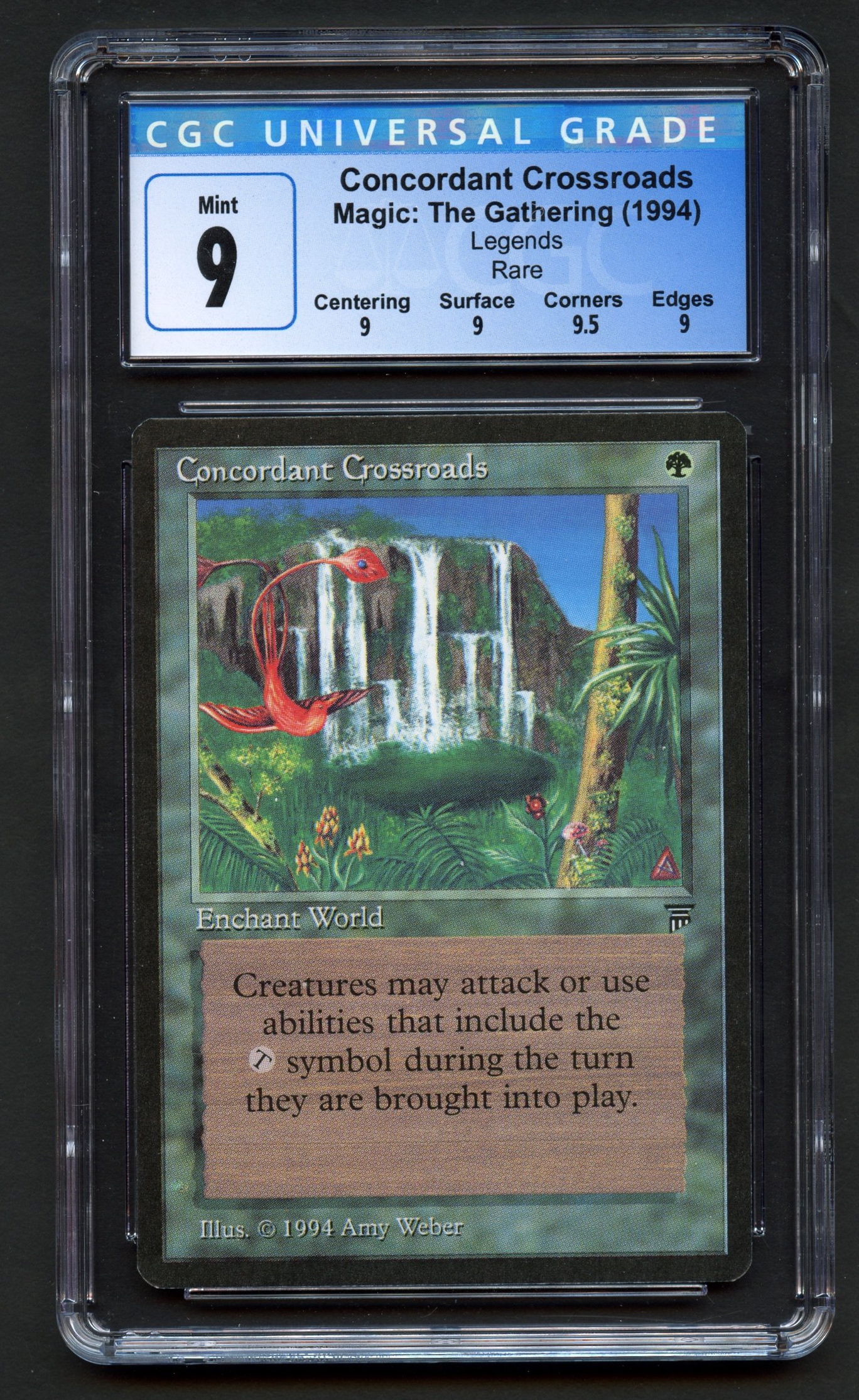 CGC 9 Concordant Crossroads - Legends 1994