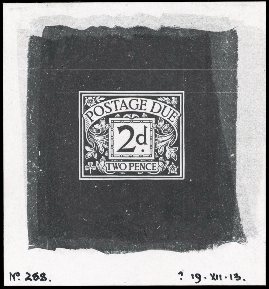 GB SG D4 Postage Due 1914 2d Die Proof