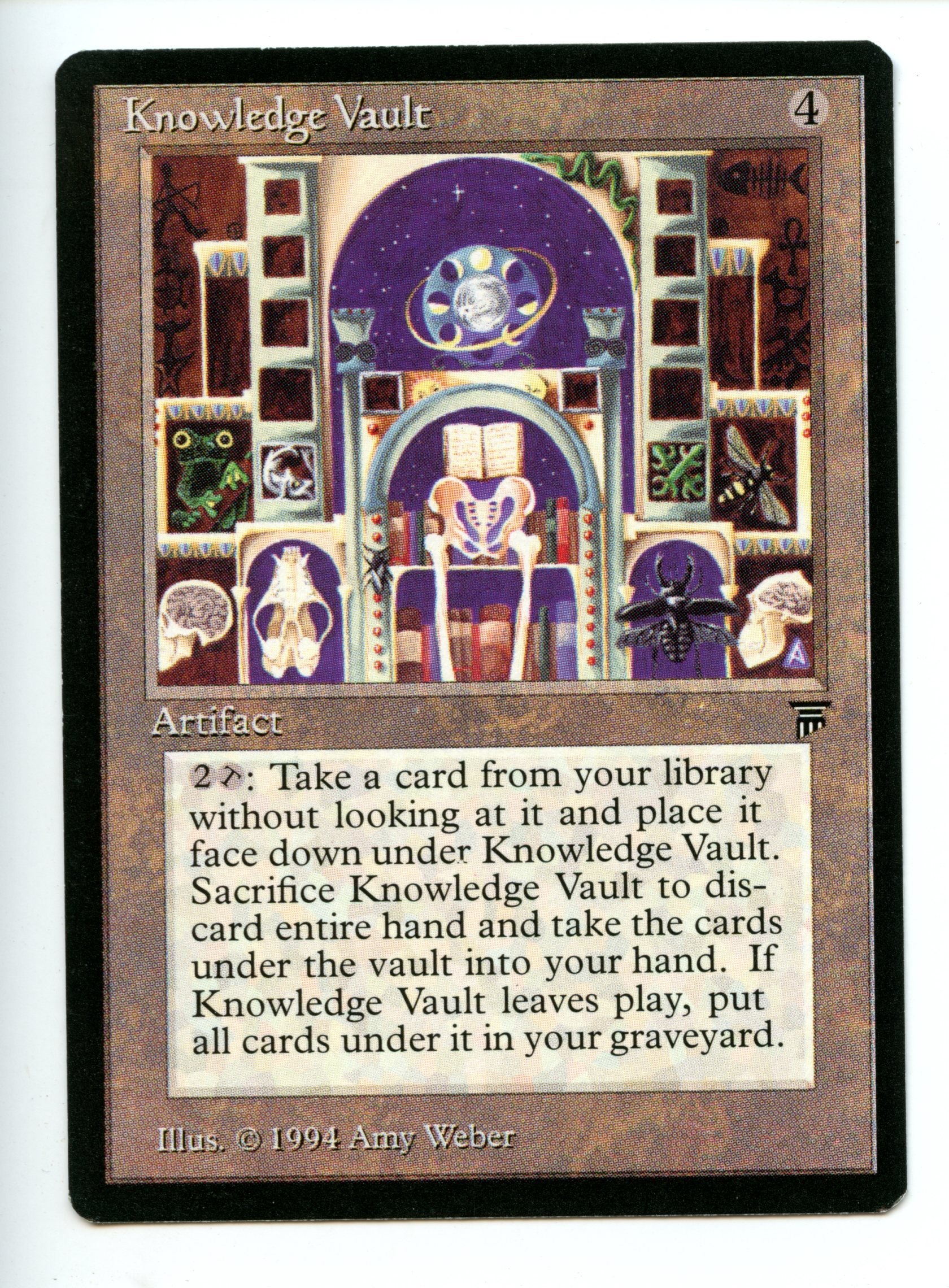 Magic the Gathering - Knowledge Vault   - Legends - Lightly Played 