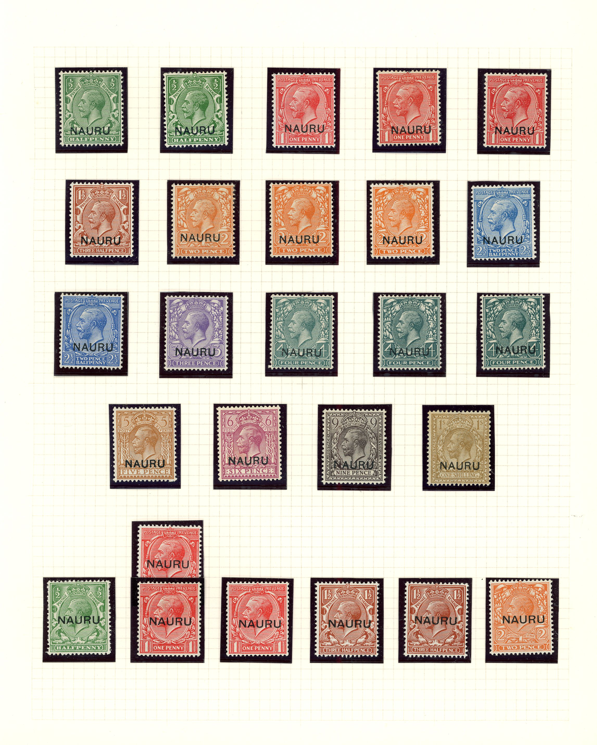 1916 to 1968 mint collection, neatly presented...