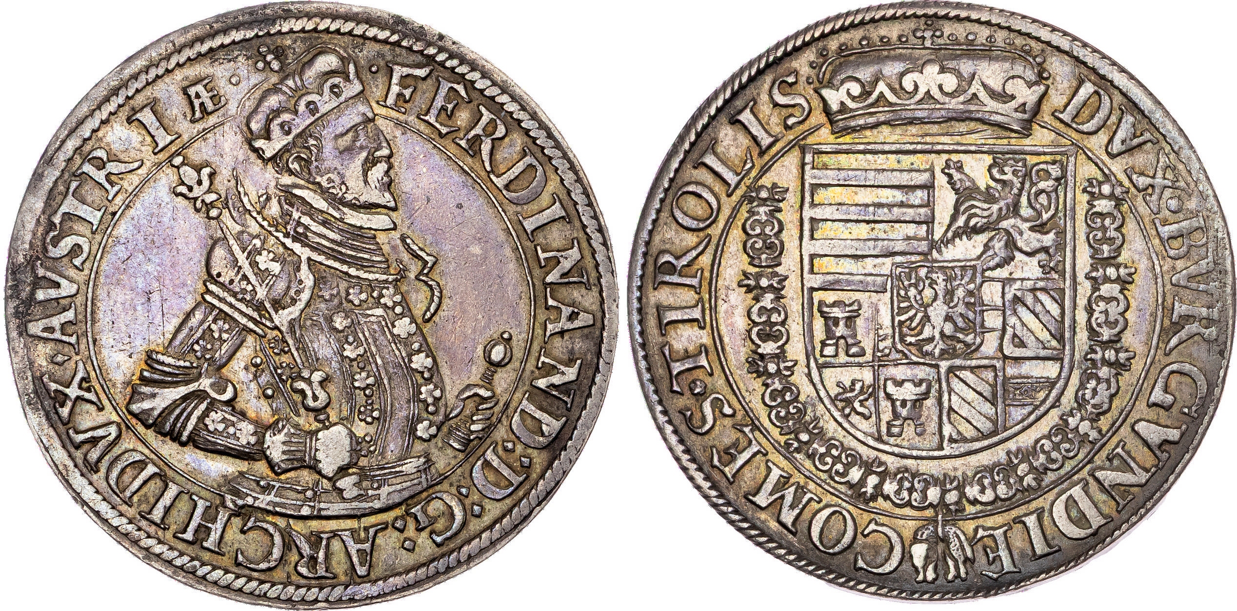 Austria, Holy Roman Empire, Ferdinand II (1564-1595), silver Taler