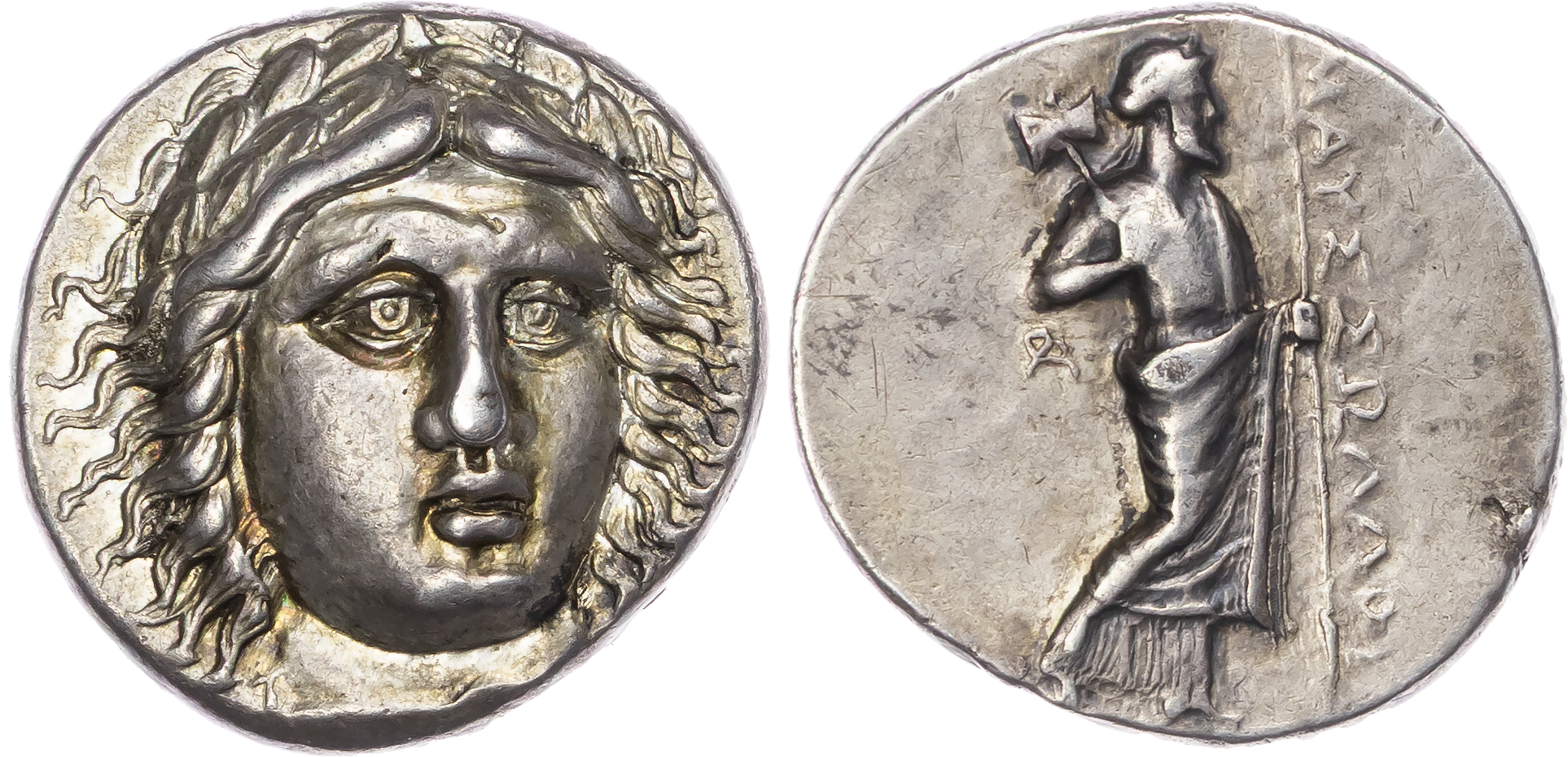 Satraps of Karia, Mausolus (c. 377/6‑353/2 BC) AR Tetradrachm, mint of Halicarnassos, c. 370‑353 BC, 15.16g.