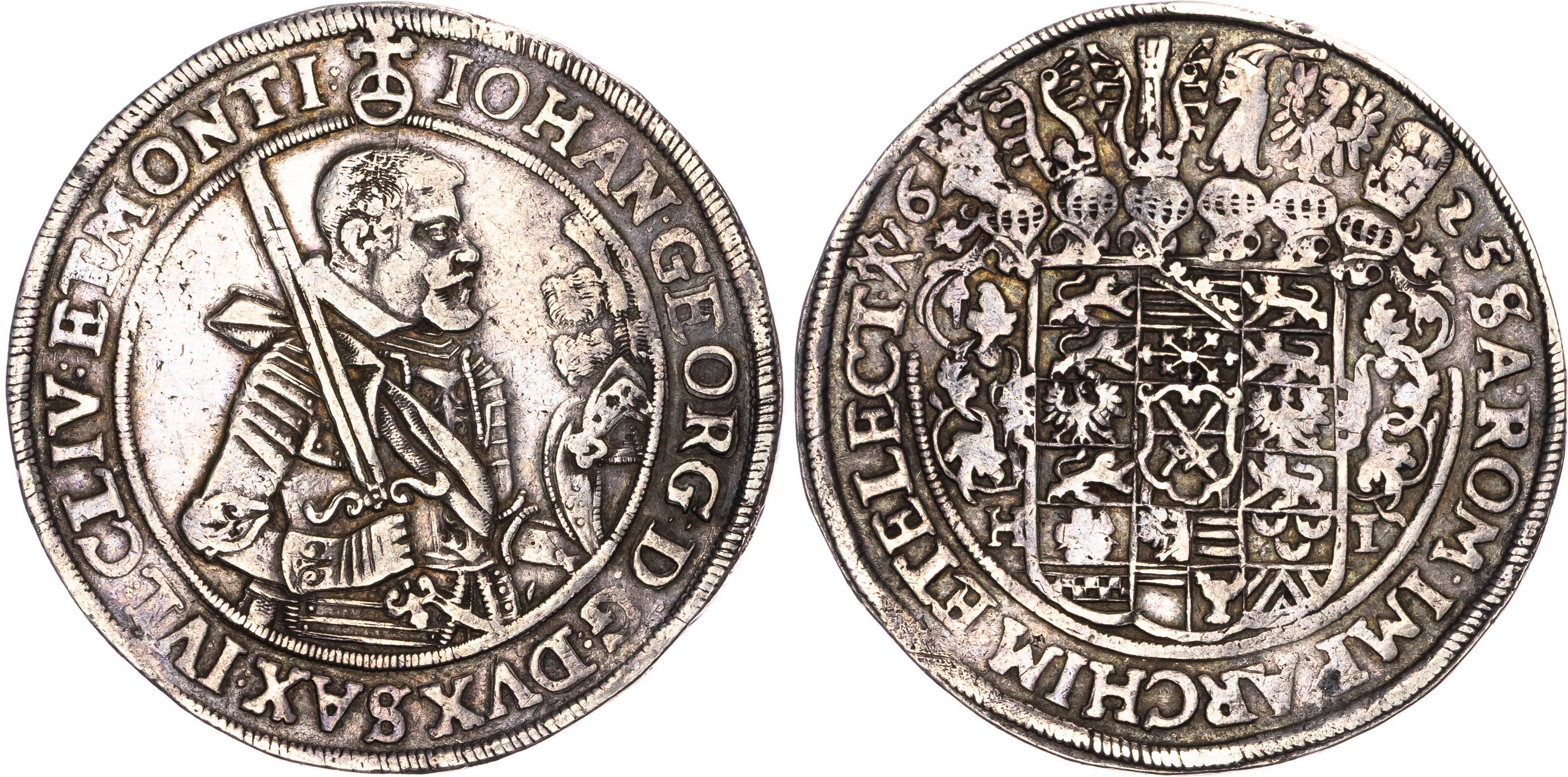 Germany, Saxony, Johann Georg I (1615-1656), silver Taler, 1625