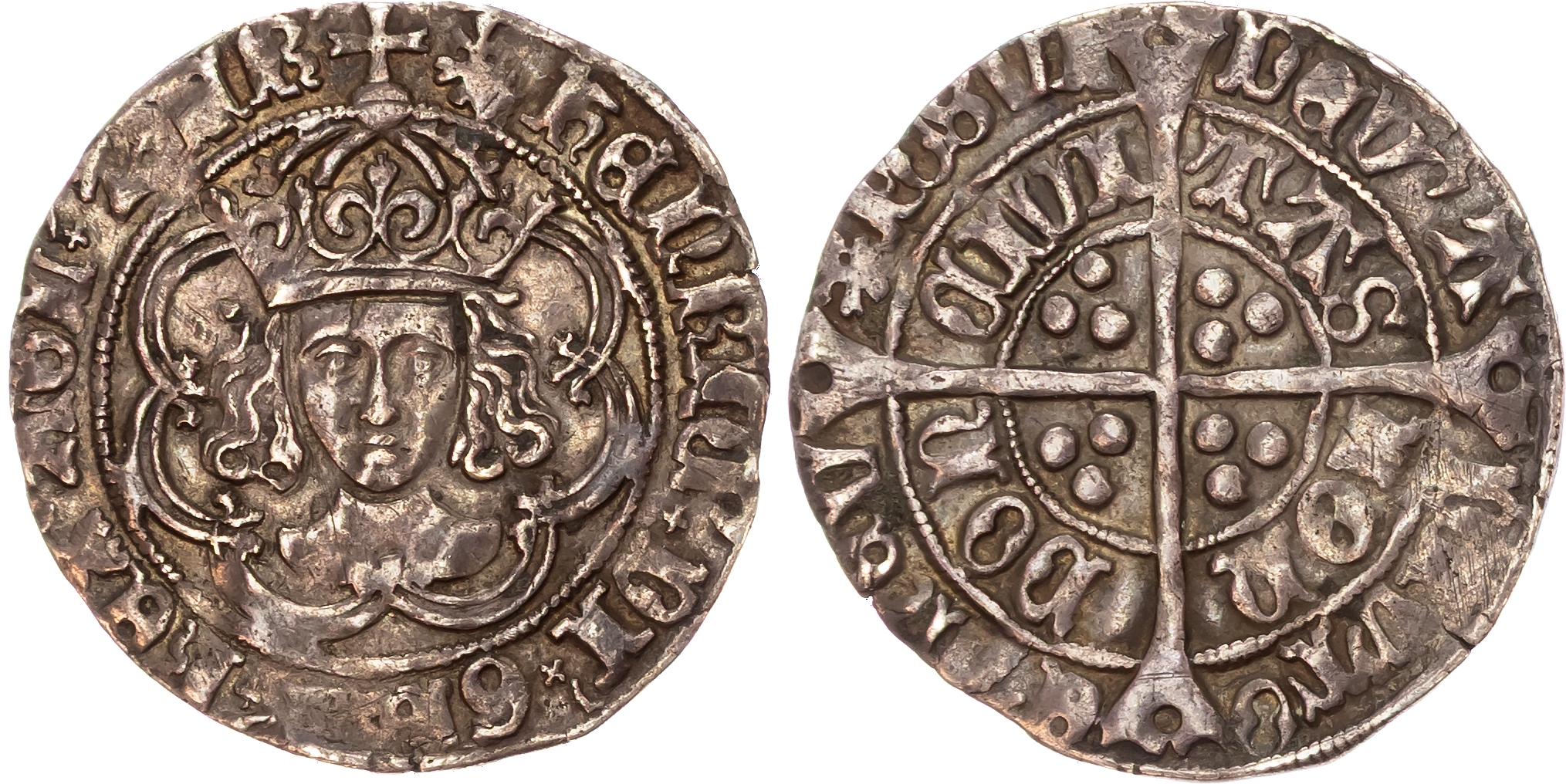 Henry VII (1485‑1509), AR Groat, 3.1gm., class IIIc.