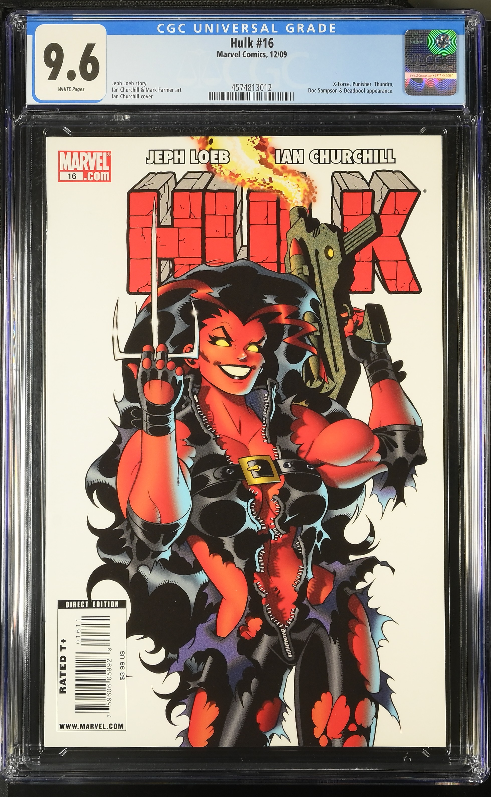 Hulk #16 (Marvel Comics 2009) CGC 9.6