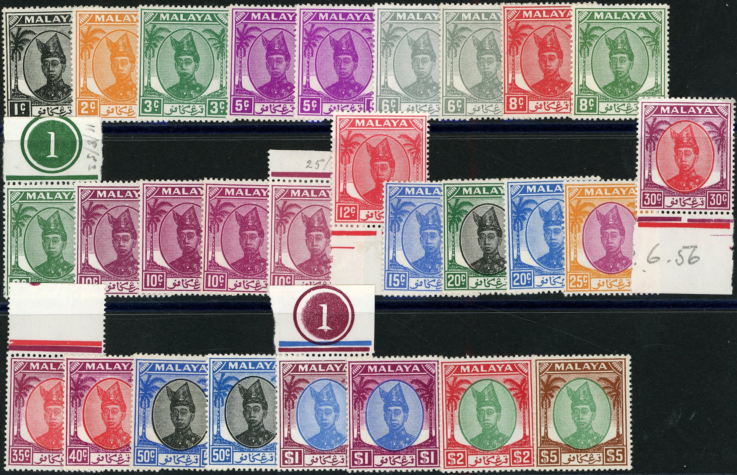 Malaya Trengganu SG 67-87...