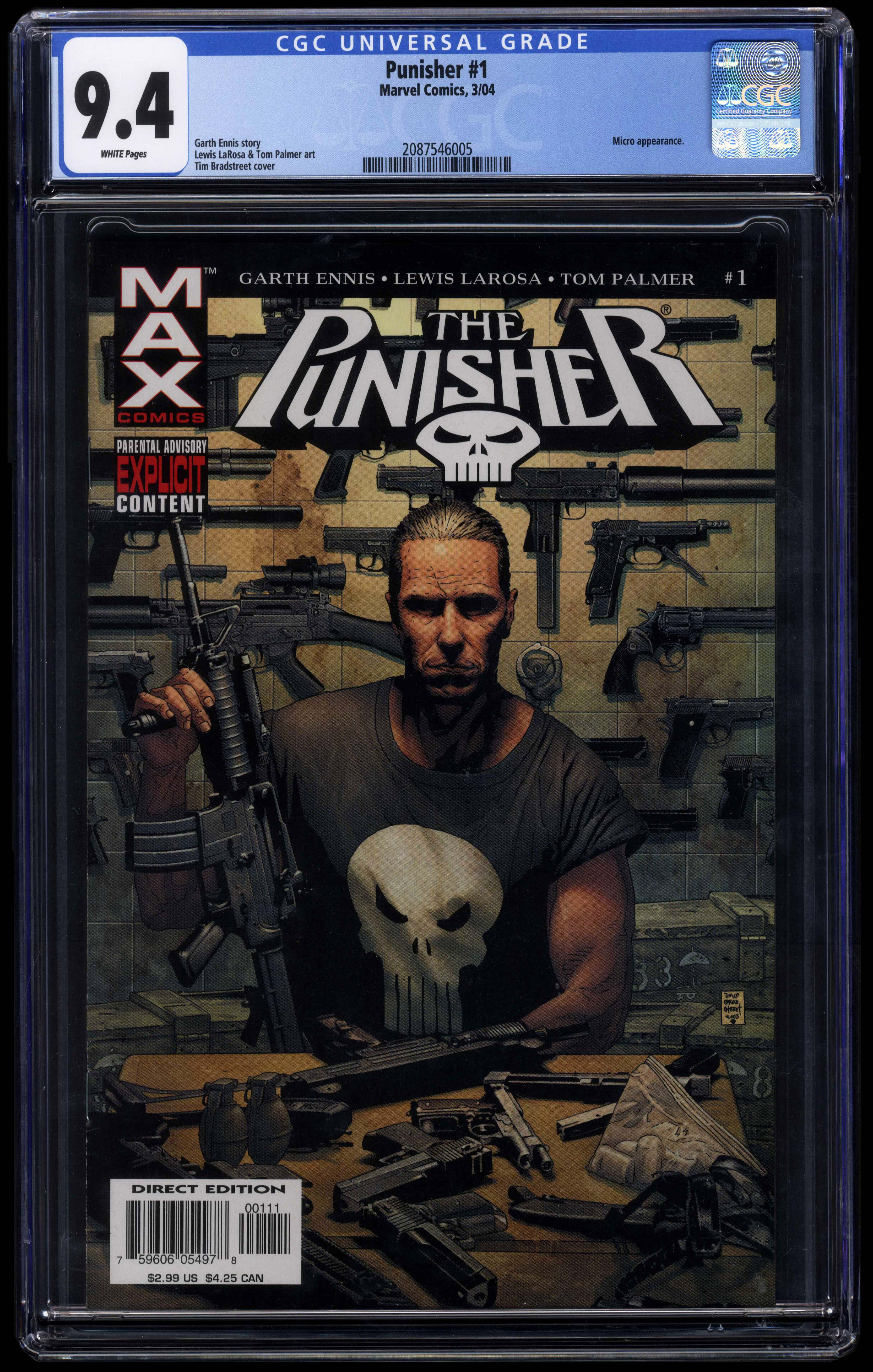 The Punisher #1 (Marvel Comics 2004) CGC 9.4