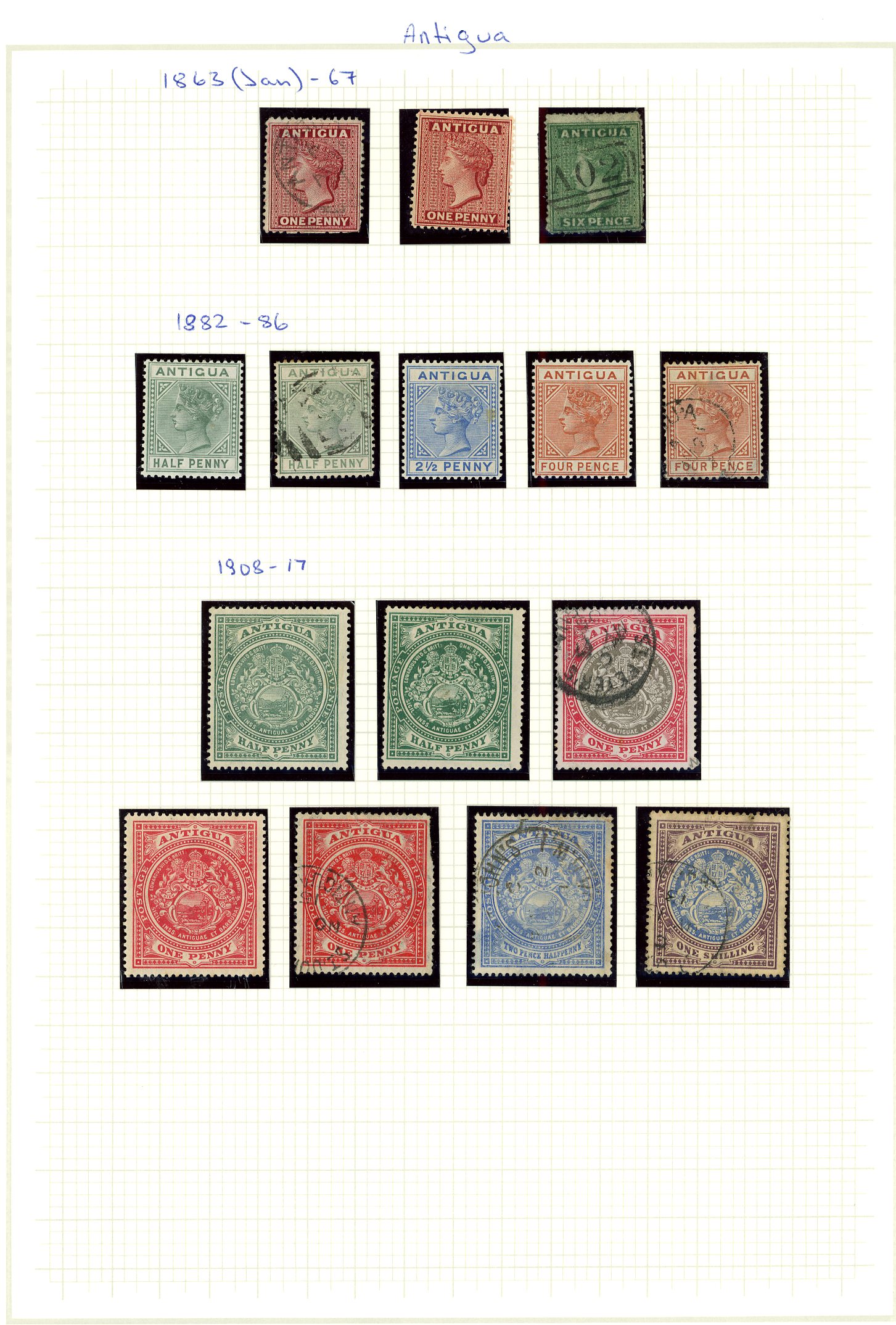 1862-1977 mixed mint and used collection...