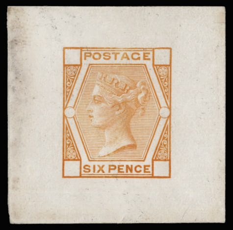 GB 1873 SG 147 6d Die Proof