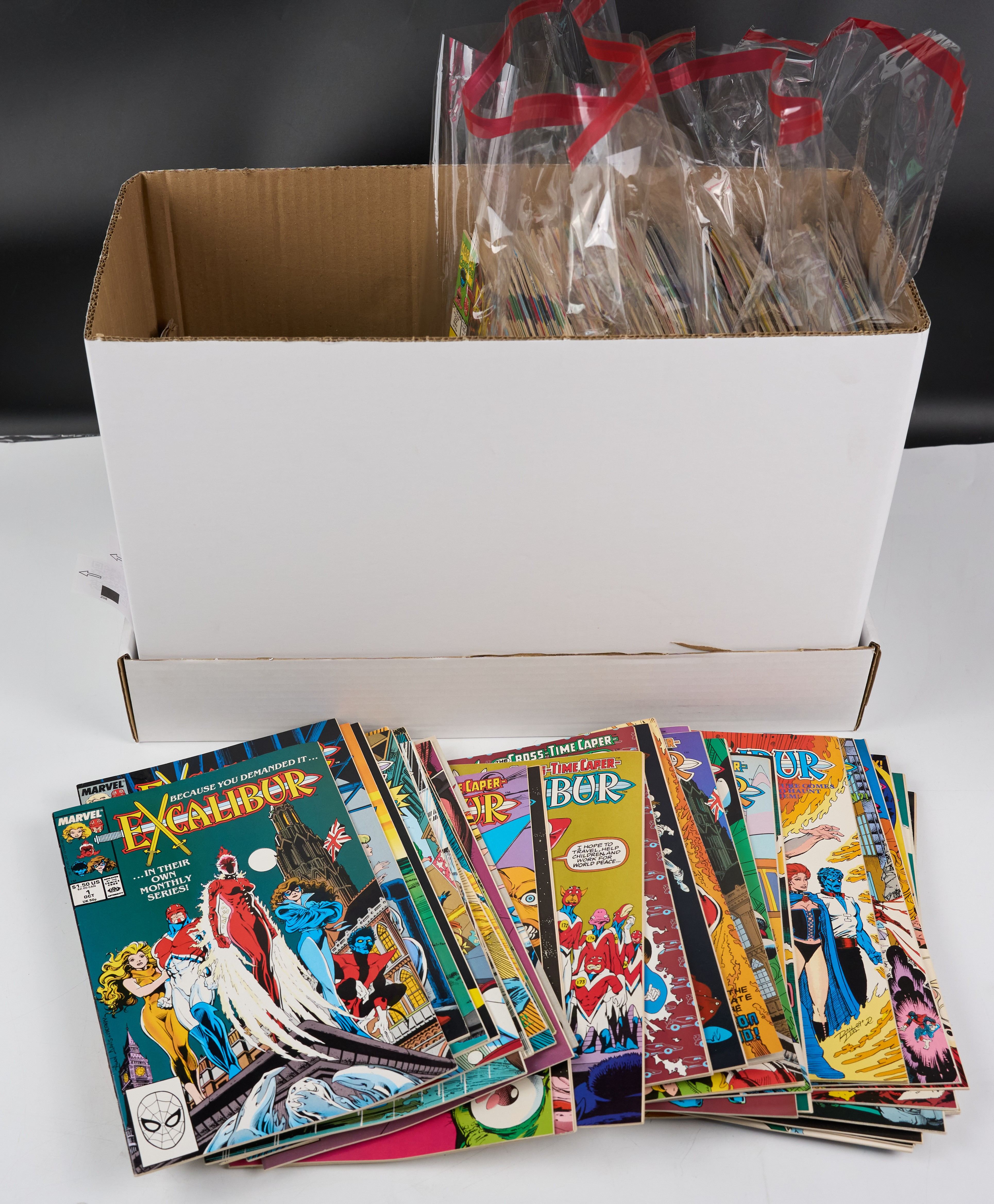 Excalibur Comics (Marvel Comics, 1989-2001) Bundle of 142 Issues