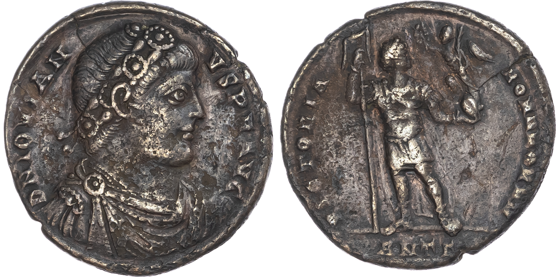 Jovian (AD 363-364) AE1, Antioch, AD 363-364, 8.75g. 