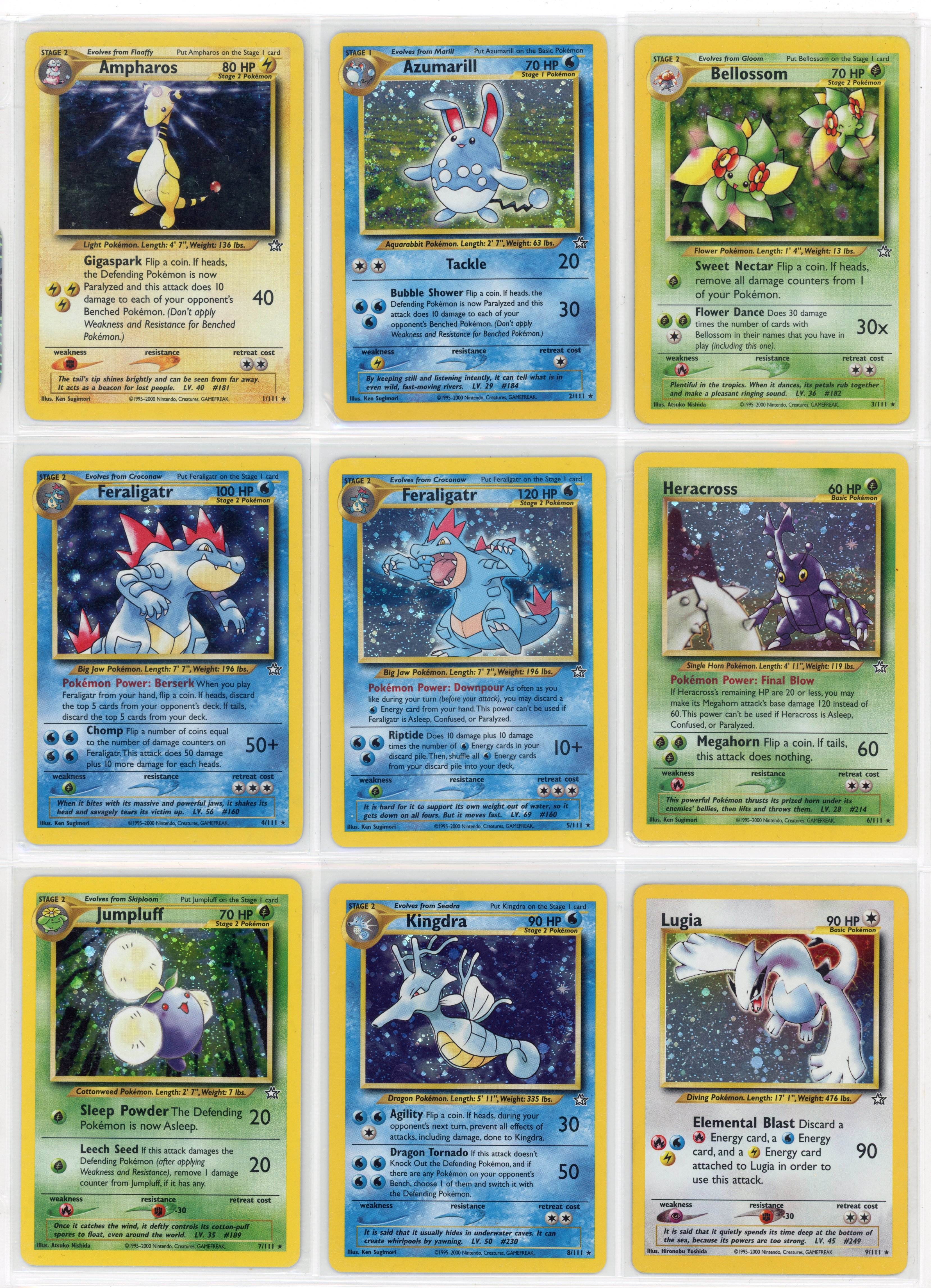 Neo Genesis Complete Set - Unlimited 111/111