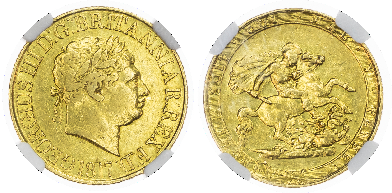 George III (1760‑1820), Sovereign, 1817