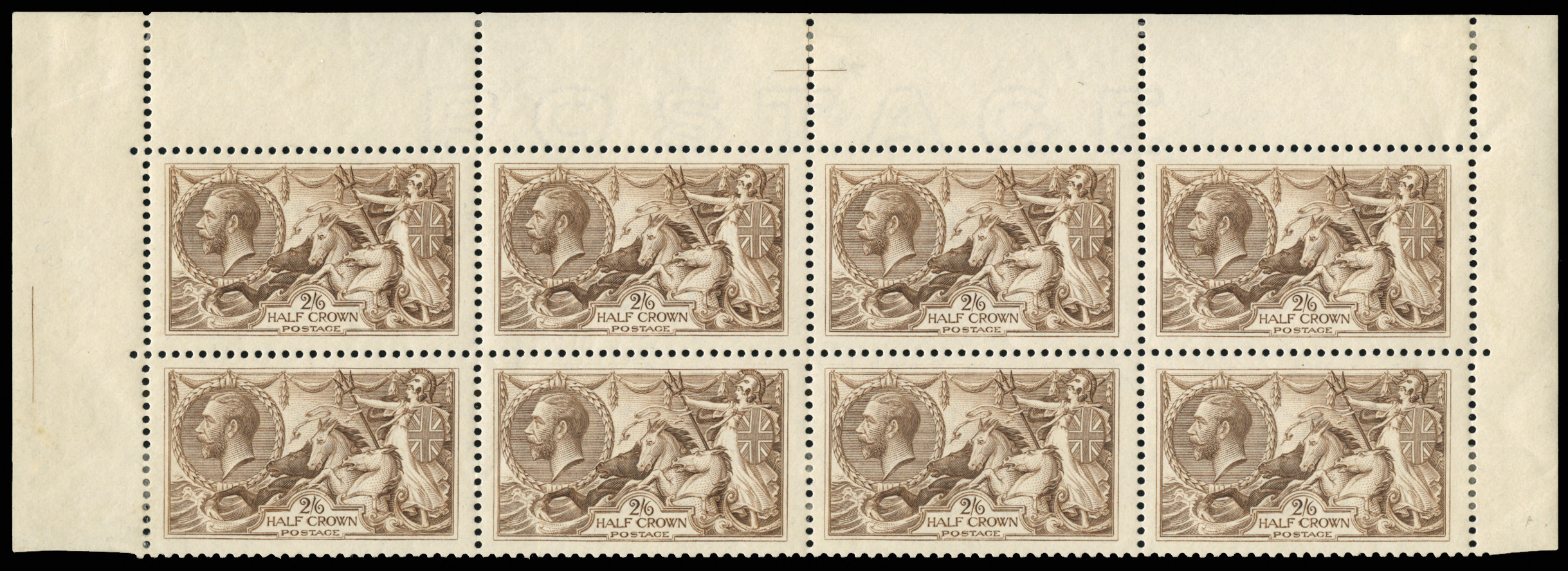 GB 1918 SG414 Mint block of eight