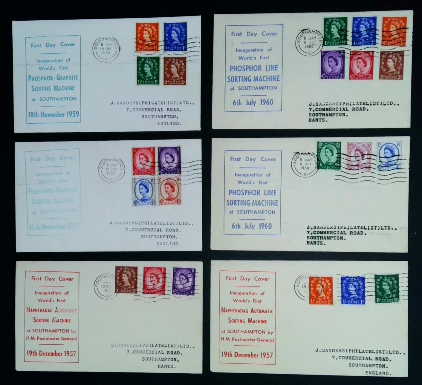 FIRST DAY COVERS: 1910 to 1970s collection...