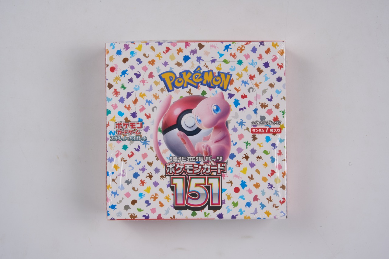 Pokemon 151 Japanese Sealed Booster box