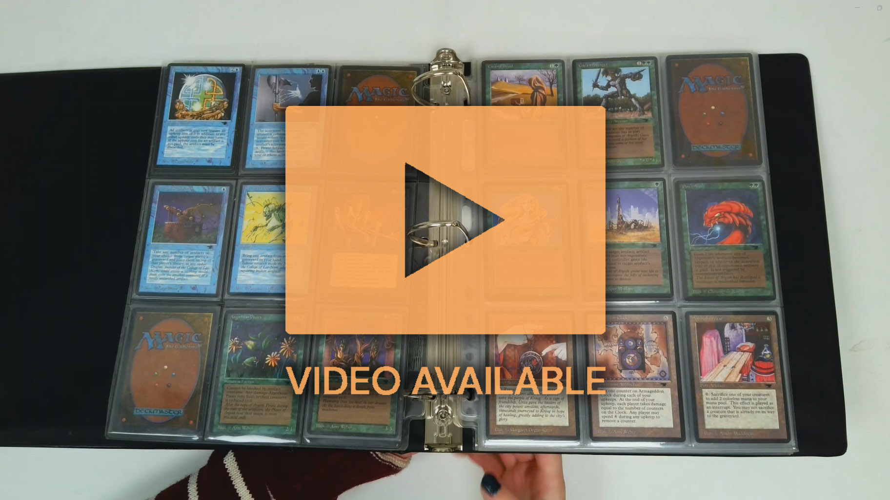 Antiquities - Partially Complete Set (85 cards)