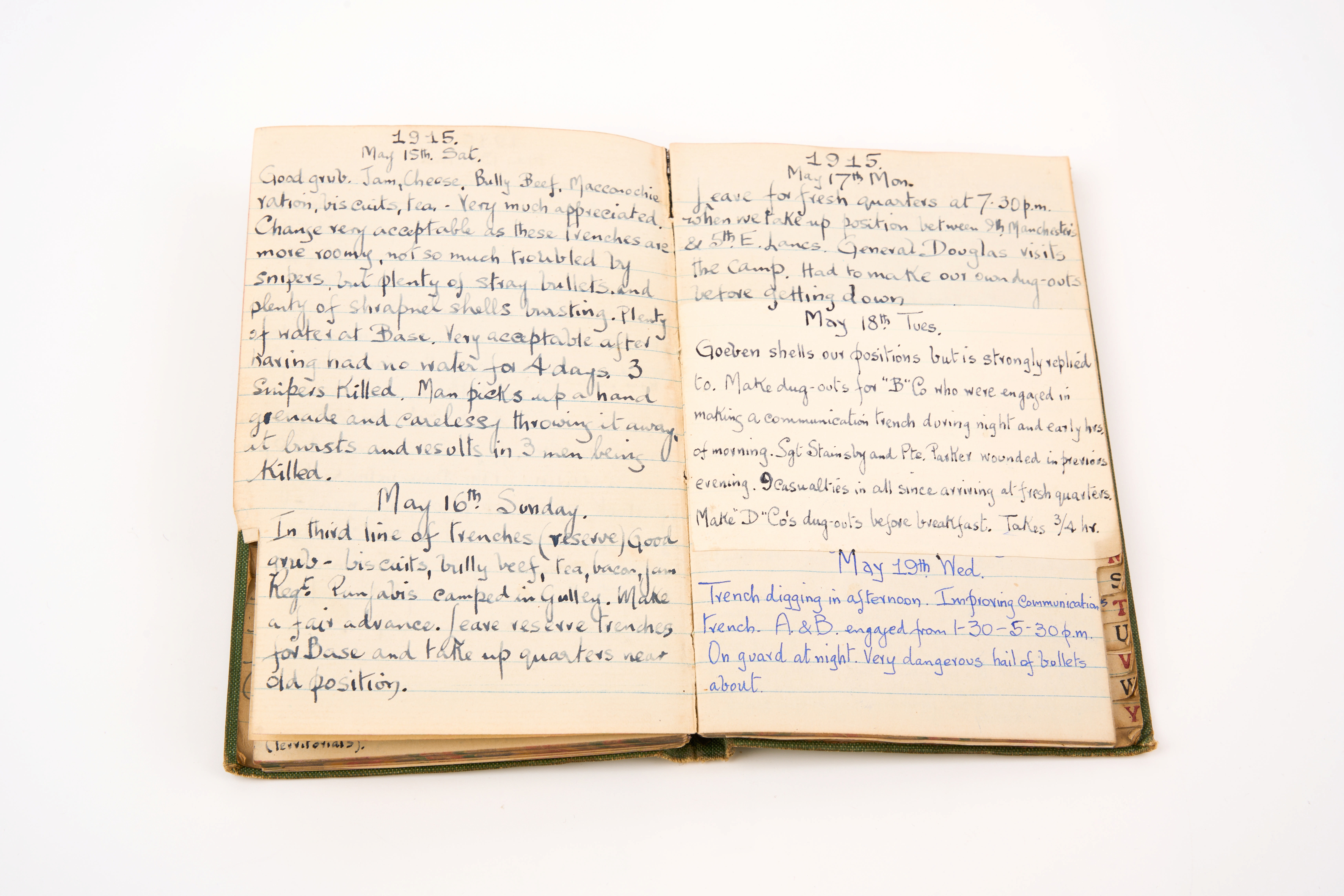 <p>1/7th Manchester’s Gallipoli Campaign Diary</p>