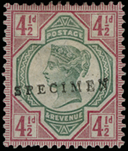 GB 1892 (ESSAY) SG206var