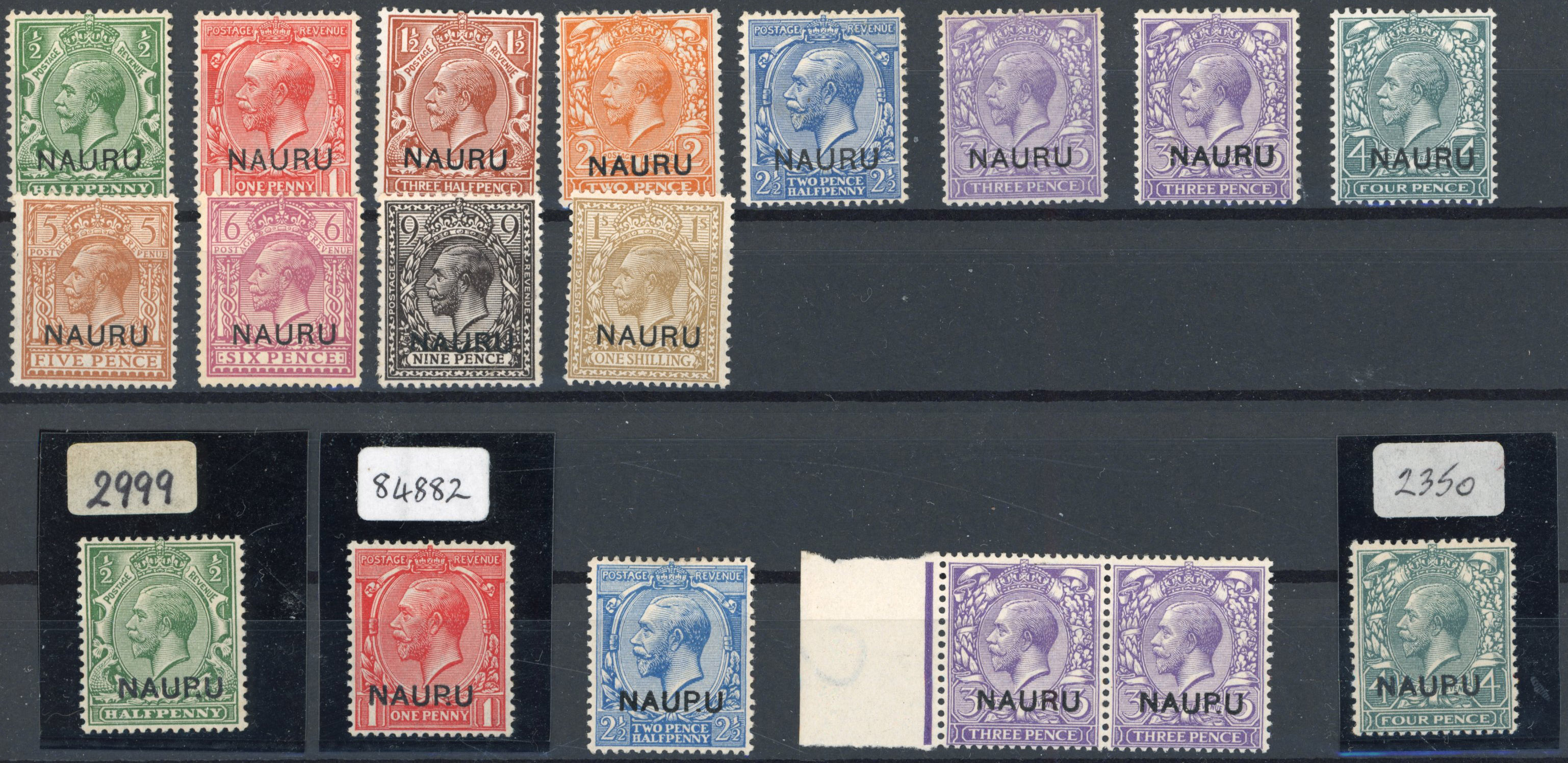 Nauru collection mint