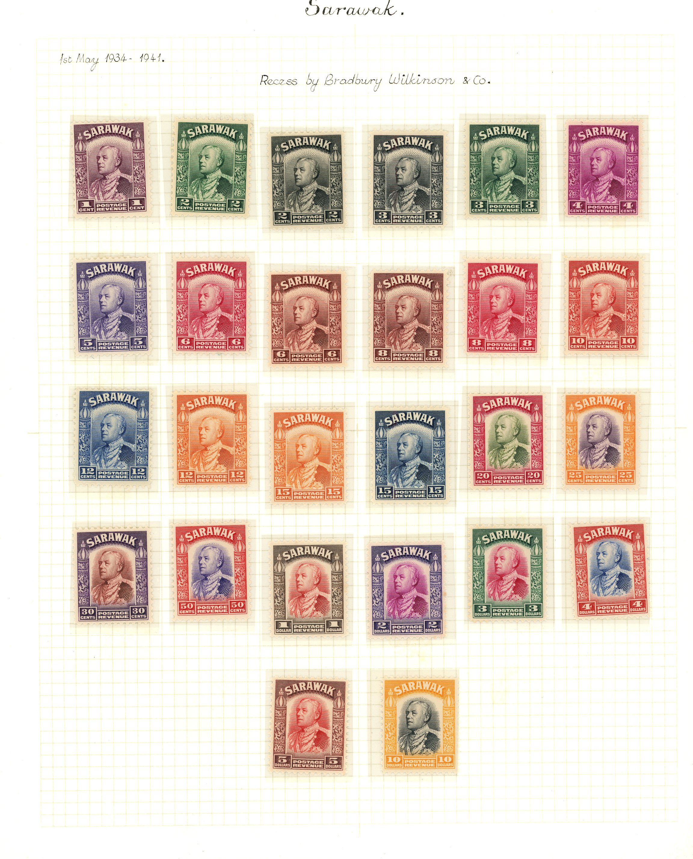 Sarawak SG 106/164 mint