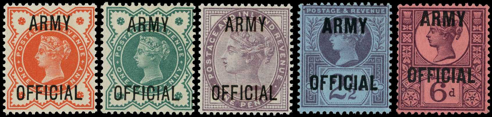 Officials; Army Official. 1896 Queen...