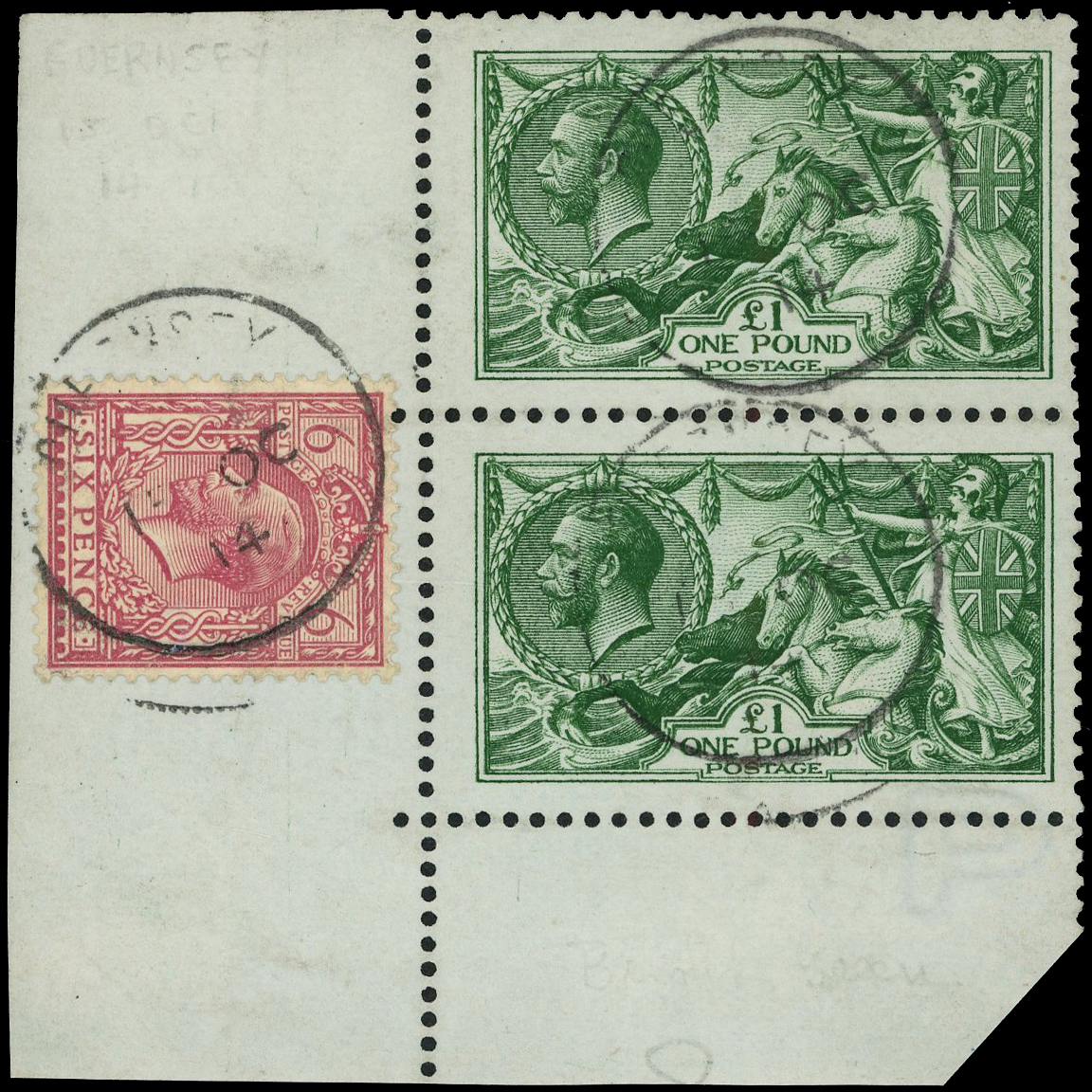 GB 1913 SG403var Used