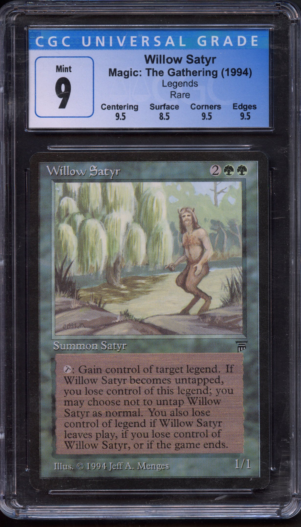 CGC 9 Willow Satyr (Legends)