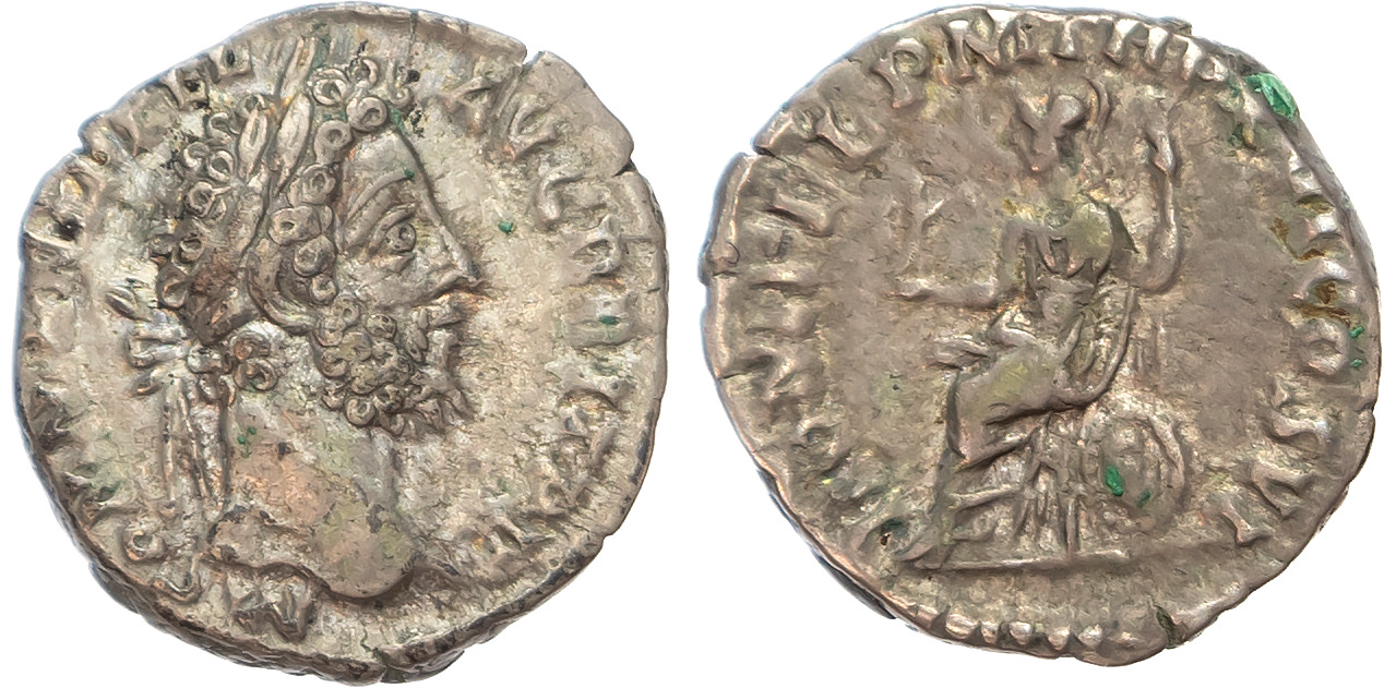 Commodus (AD 177-192) AR Denarius
