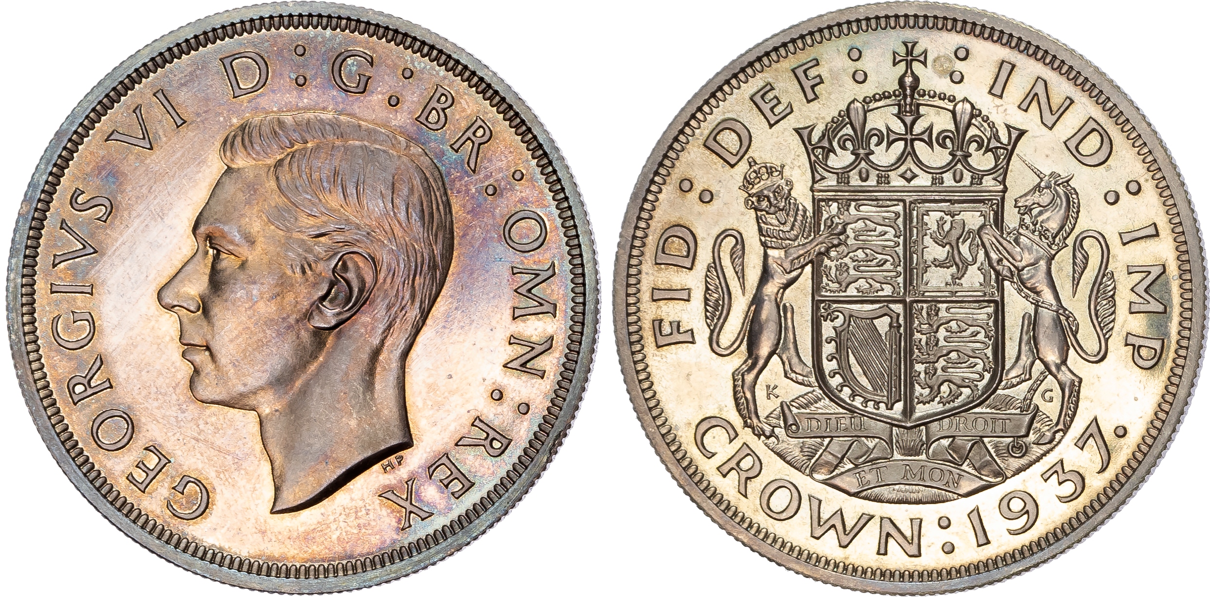 George VI (1936-1952) Coronation Proof Set 1937.