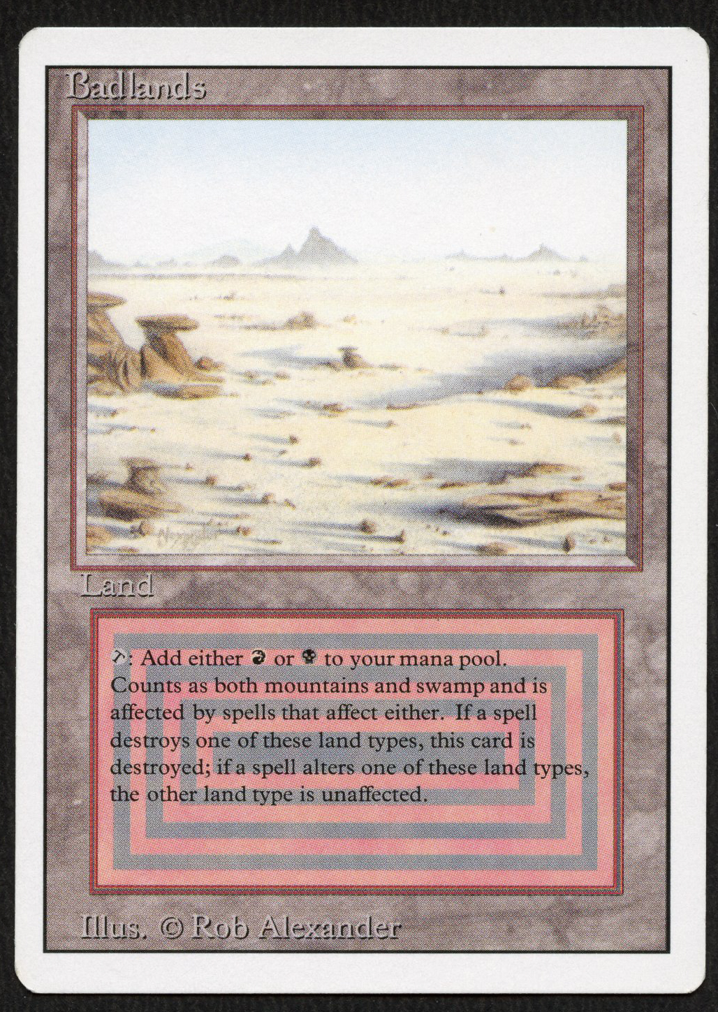 Badlands - Revised - Light Play Condition