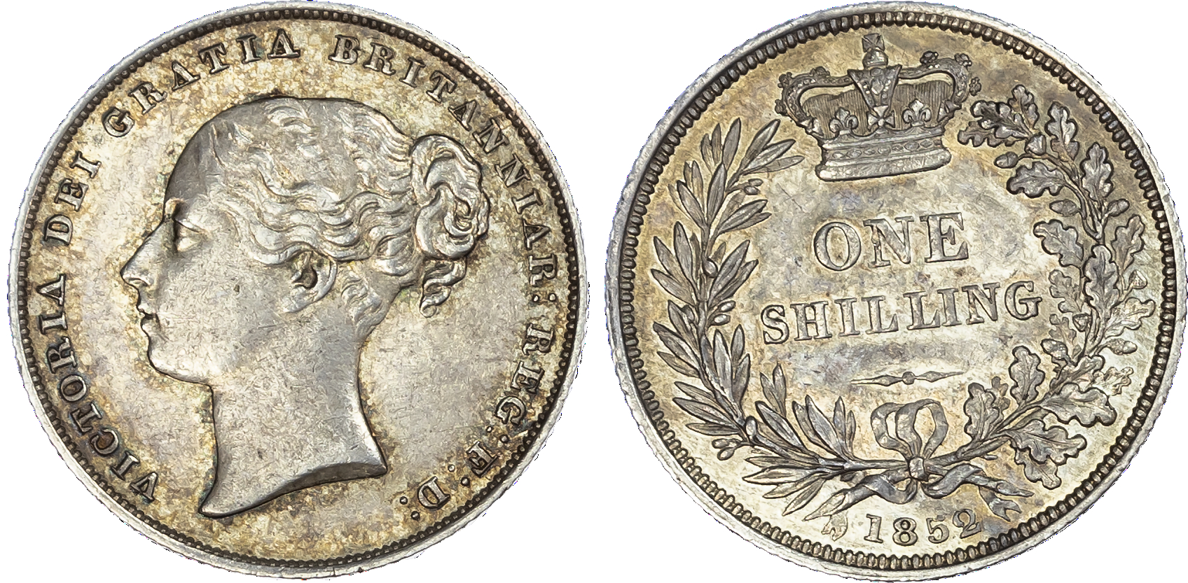 Victoria (1837-1901), Shilling, 1852