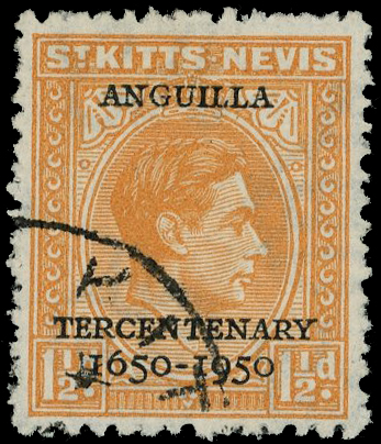 St Kitts-Nevis SG 87b used