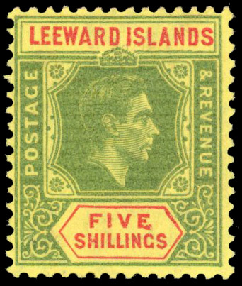 Leeward Islands SG 112bb mint