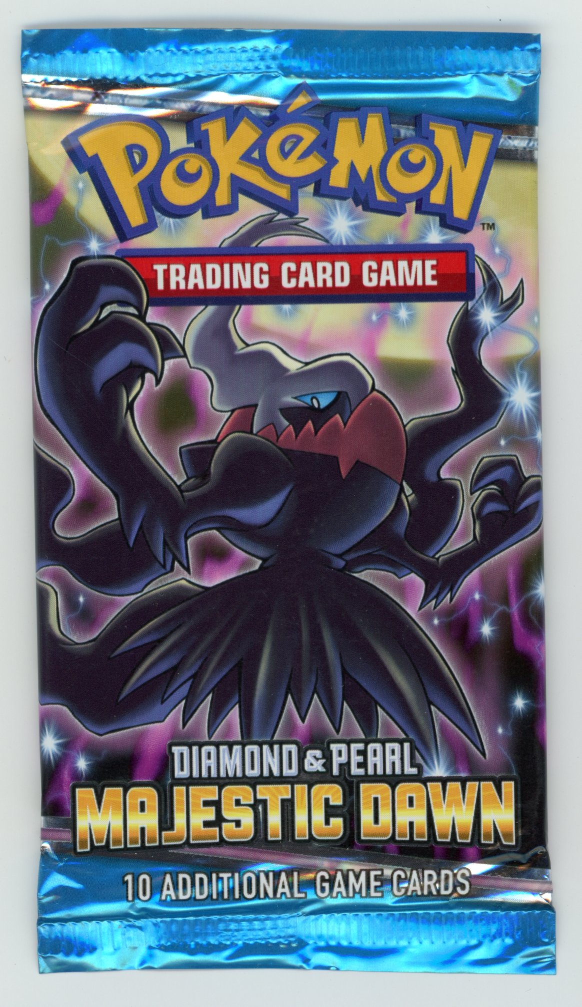 Diamond & Pearl Majestic Dawn Booster Pack (2008) - Darkrai Artwork