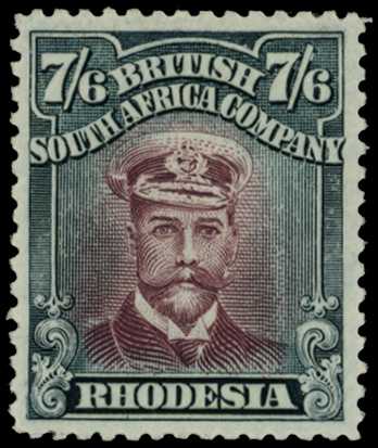 1922-4 7/6d Head Die IIIB, perf 14, white...